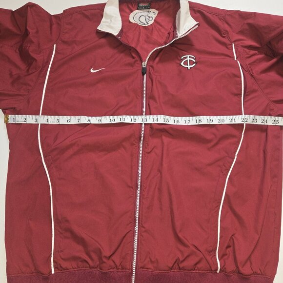 Nike Alabama Crimson Tide Clima-fit Full-Zip Windbreaker Jacket Mens Large Red B - Picture 4 of 13